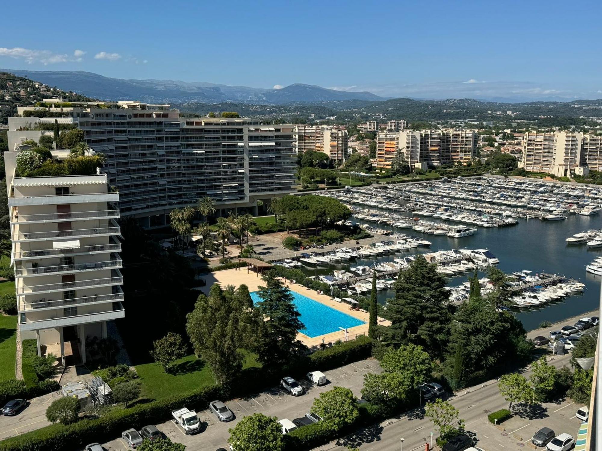 My Resid Appart Cannes Vue Marina Et Vue Montagne Mandelieu Exterior foto